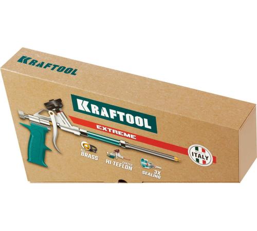 KRAFTOOL EXTREME, полностью разборный обслуживаемый пистолет для монтажной пены (06800)