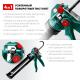 KRAFTOOL EXPERT 4-in-1 310 мл, антикапельная система, регулировка силы давления, усиленный скелетный поворотный пистолет для герметика (06675)