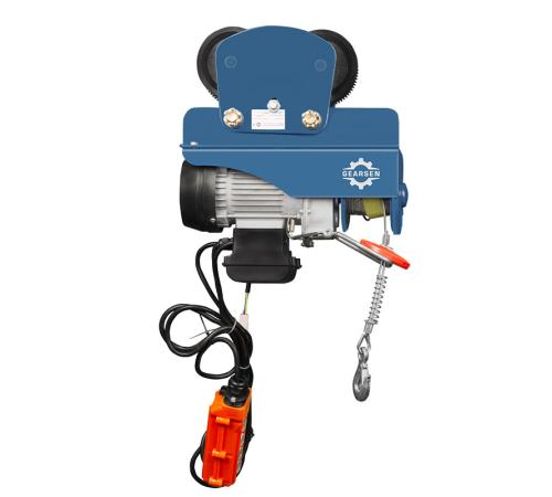 Мини электрическая таль передвижная GEARSEN PA 220 В, 500/1000 кг, 12/6 м