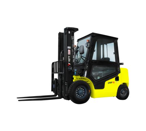 Дизельный погрузчик с кабиной YETT DRP15-WS5K2-M300-3W-K