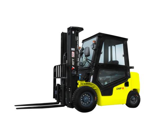 Дизельный погрузчик с кабиной YETT DRP18-WS5K2-ZSM480-SS-K
