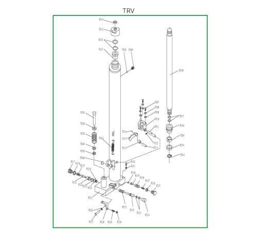 Гидроузел в сборе для TRV1525