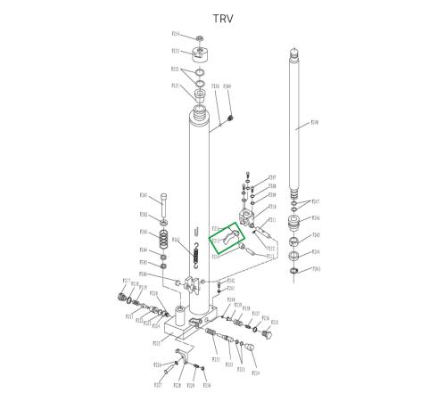 Педаль подъема для TRV