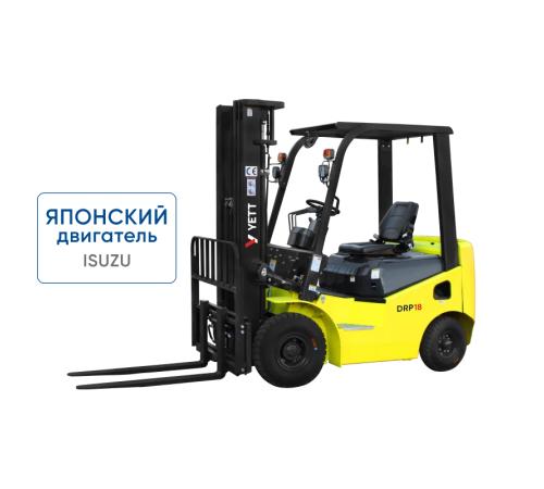 Дизельный погрузчик с японским двигателем YETT DRP18-WS5K2-M300-3W