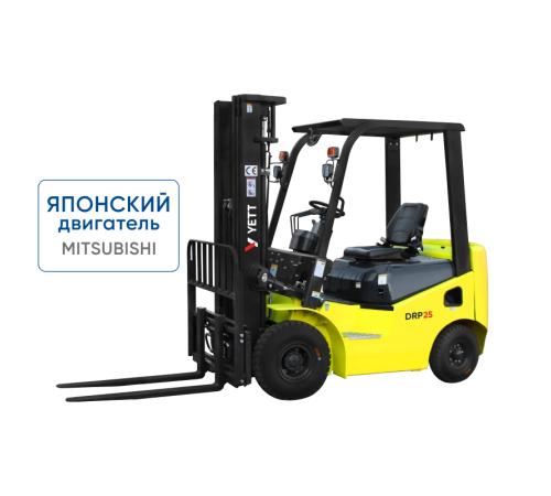 Дизельный погрузчик с японским двигателем YETT DRP25-M1K2C-M300-3W