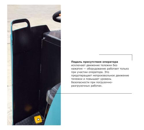 Самоходная тележка с местом оператора сидя PROLIFT PRO DRT20