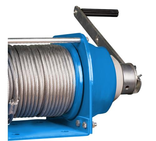 Лебедка ручная барабанная GEARSEN JHW 10400